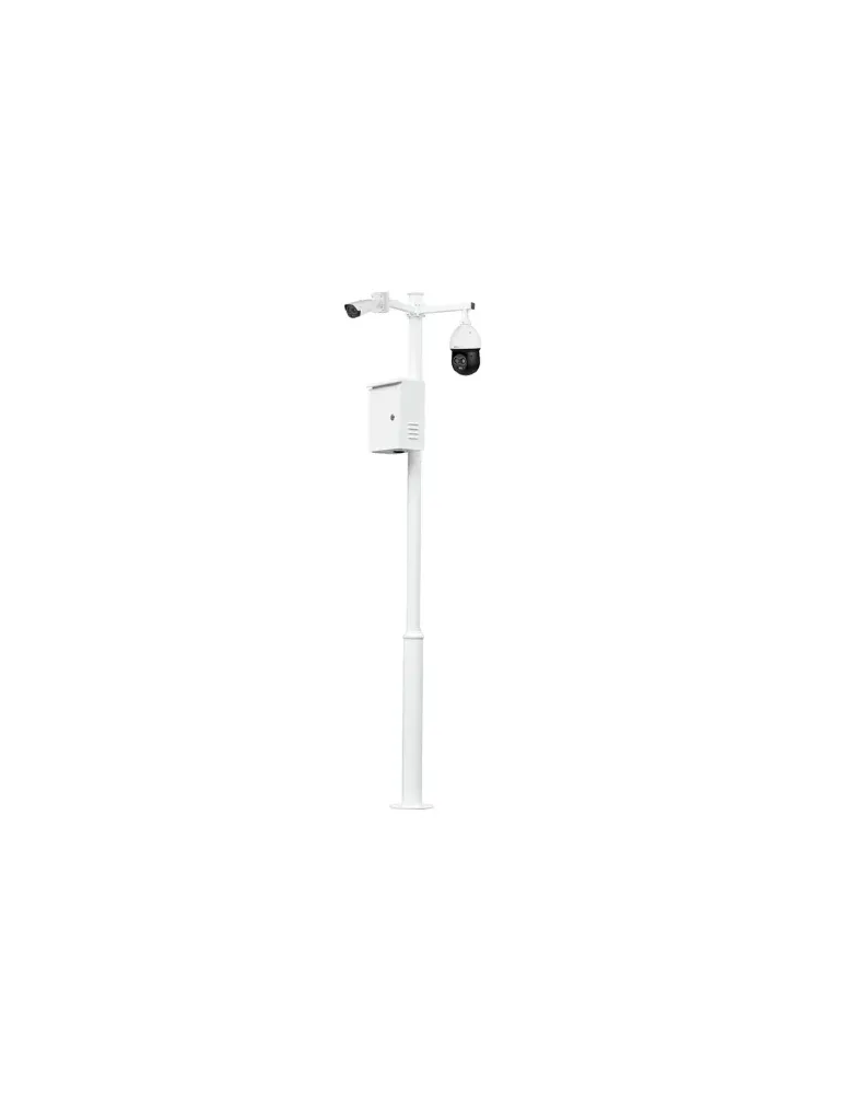KIT Baculo 45 Blanco para Instalaciones de Videovigilancia