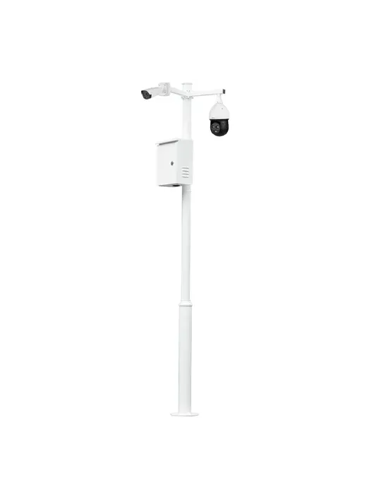 KIT Baculo 45 Blanco para Instalaciones de Videovigilancia