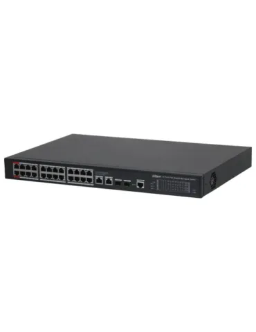 DAHUA S4228-24GT-240: Conmutador PoE con gestión avanzada