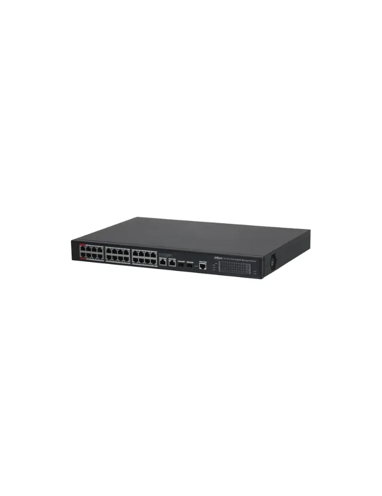 DAHUA S4228-24GT-240: Conmutador PoE con gestión avanzada