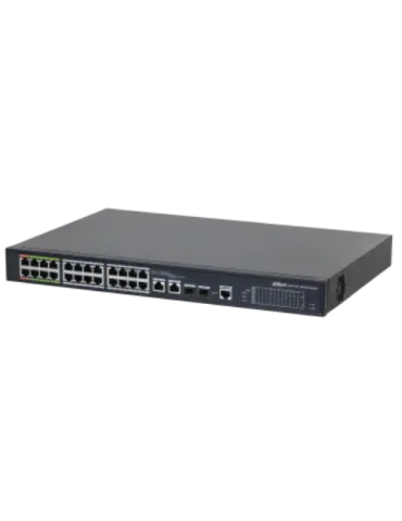 DAHUA LR2226-24ET-360: Conmutador ePoE para Instalaciones Eficientes
