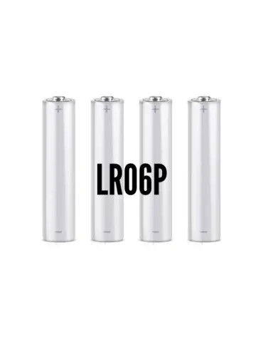 Pilas Alcalinas AA MCi BATT-LR06P para Detectores de Seguridad