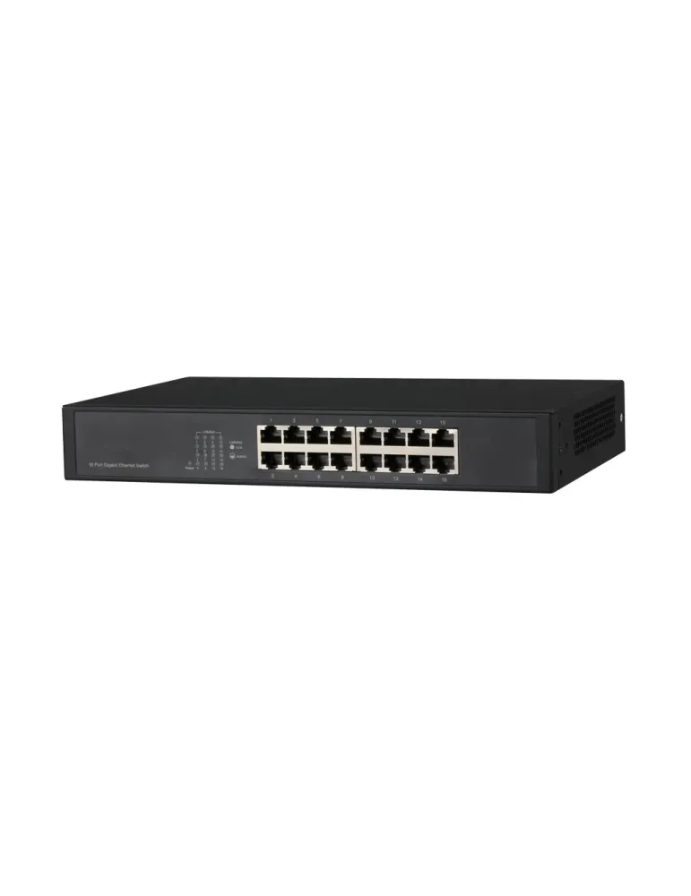 Switch Gigabit 16 Puertos con Protección Antirrayos - Dahua