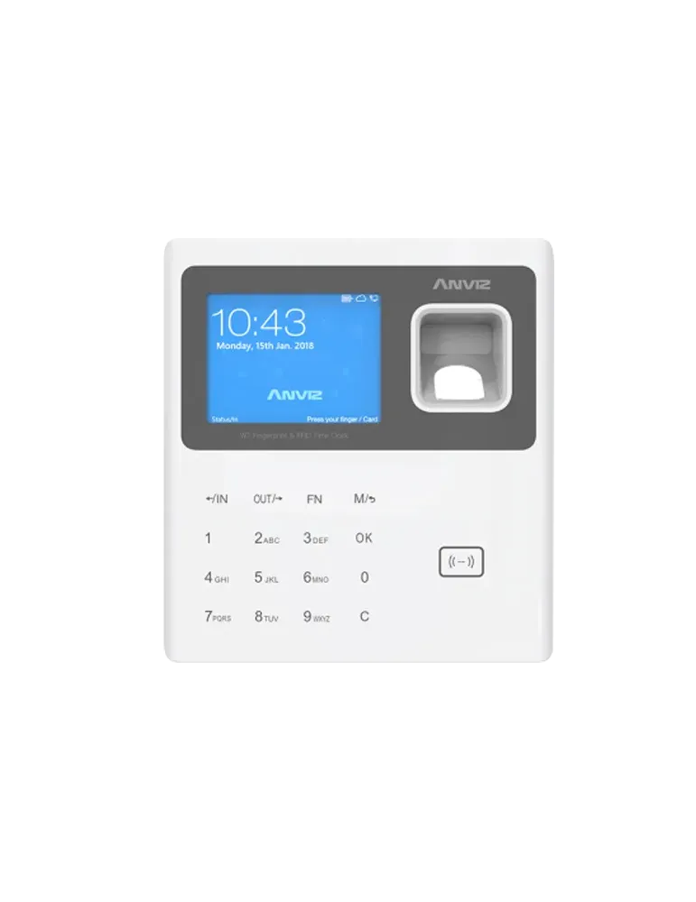 Lector Biométrico Autónomo ANVIZ W1-PRO - Seguridad y Control