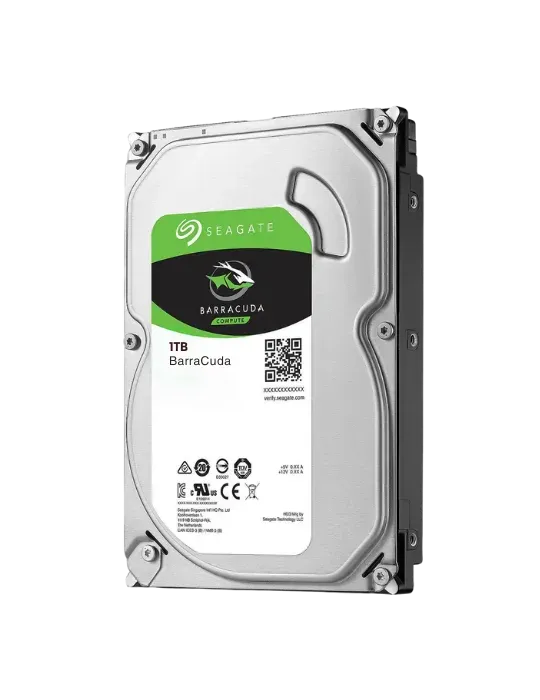 Disco Duro SEAGATE 1TB BarraCuda - Rápido y Fiable