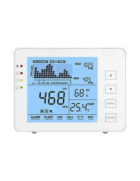 MCi MT-CO2-1200P: Medidor de CO2, temperatura y humedad