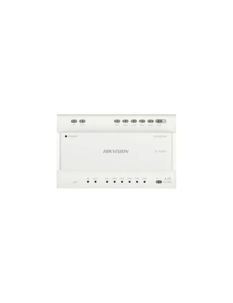 HIKVISION DS-KAD706-S: Distribuidor de vídeo/audio eficiente