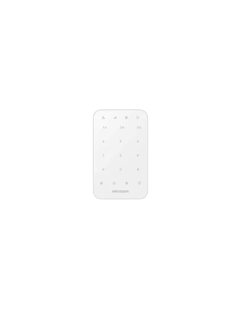 Teclado LED HIKVISION DS-PK1-E-WE: Seguridad Sin Conexiones