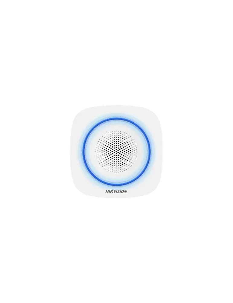 HIKVISION DS-PS1-I-WE: Sirena Inalámbrica de Seguridad Eficaz