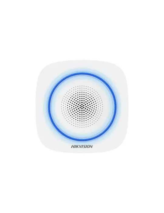 HIKVISION DS-PS1-I-WE: Sirena Inalámbrica de Seguridad Eficaz