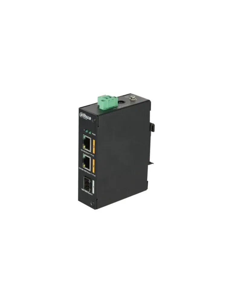 Switch PoE Industrial Dahua PFS3103-1GT1ET-60 para CCTV