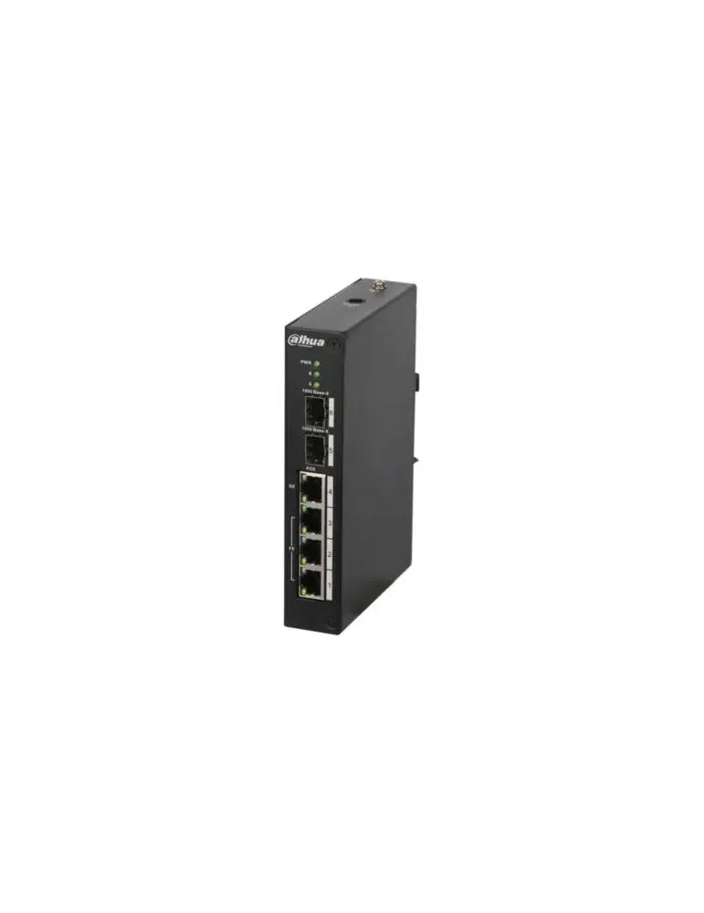 DAHUA PFS4206-4P-120: Switch PoE Industrial de Alta Eficiencia