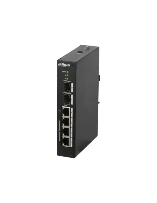 DAHUA PFS4206-4P-120: Switch PoE Industrial de Alta Eficiencia
