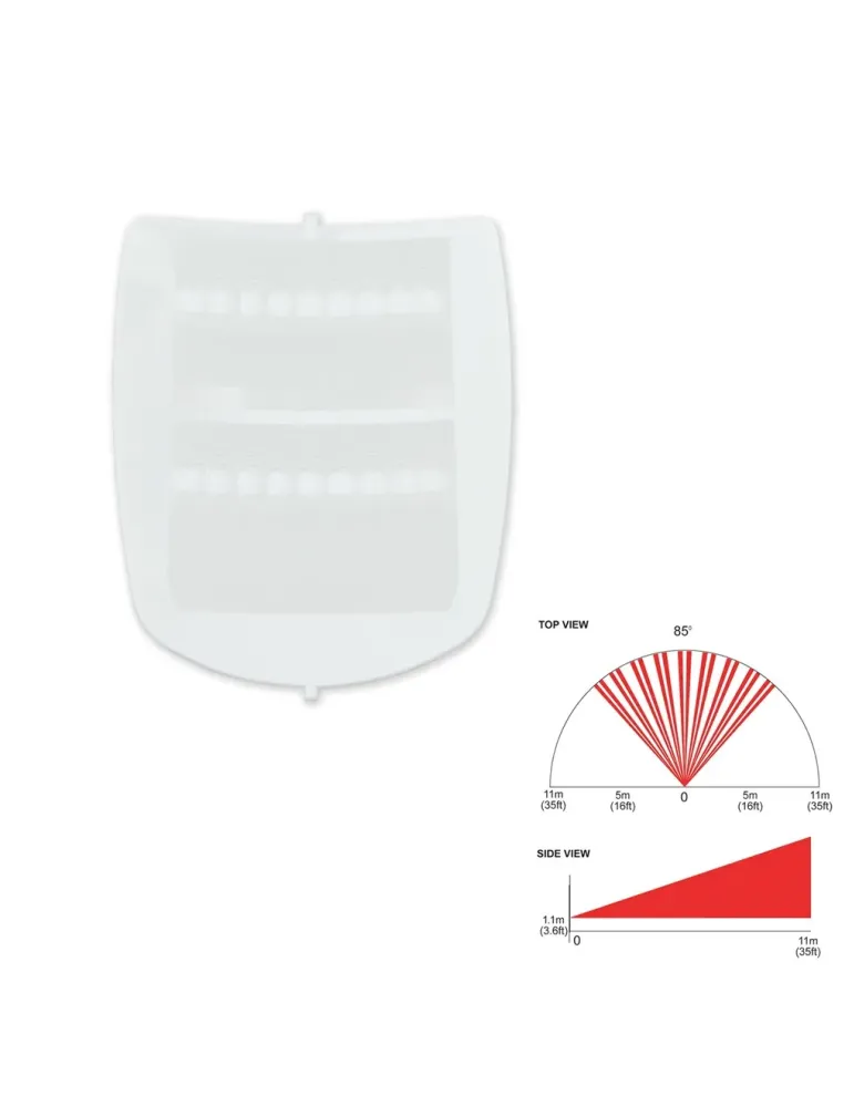 Lente de Cortina Horizontal PARADOX PE-4-L2 para Seguridad