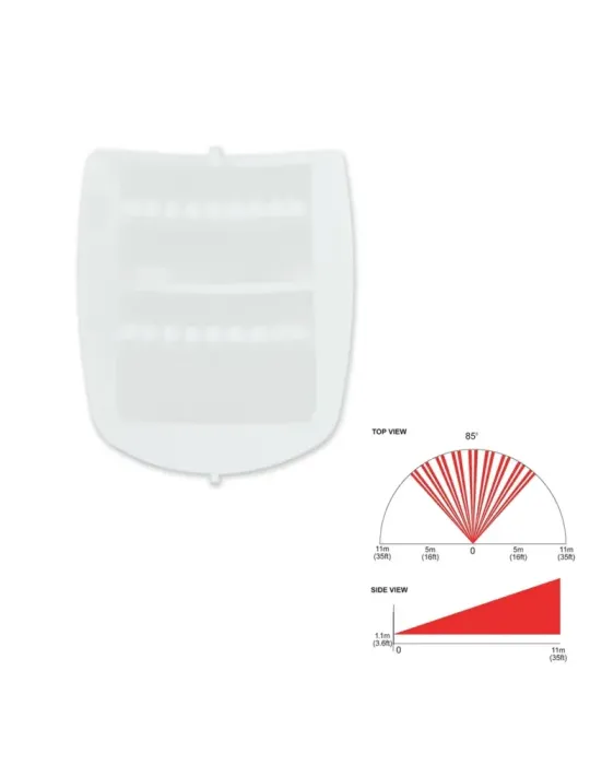 Lente de Cortina Horizontal PARADOX PE-4-L2 para Seguridad