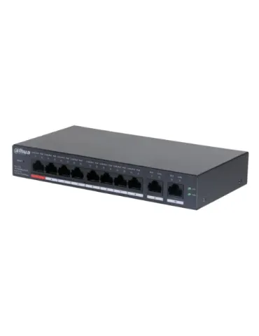 DAHUA CS4010-8ET-110: Switch PoE para Instalaciones Seguras