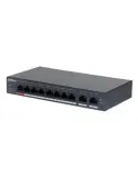 DAHUA CS4010-8ET-110: Switch PoE para Instalaciones Seguras