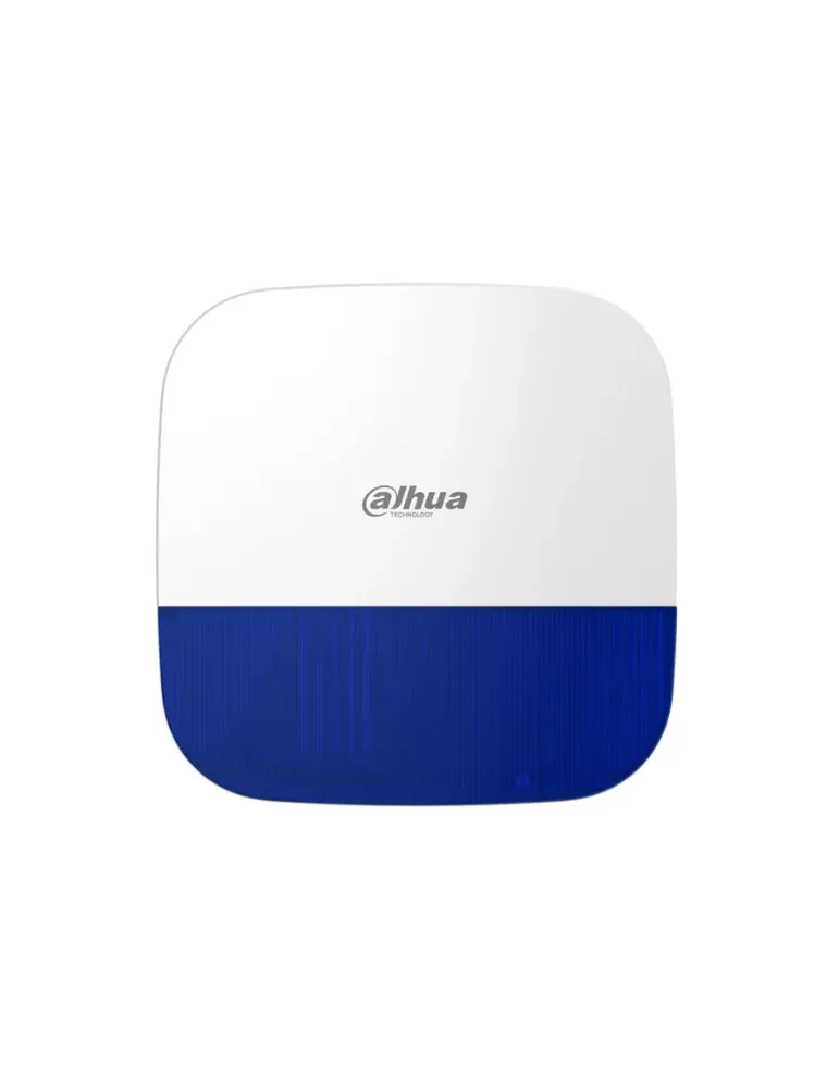 Sirena Exterior Inalámbrica 110 dB DAHUA ARA13-W2(868) Azul