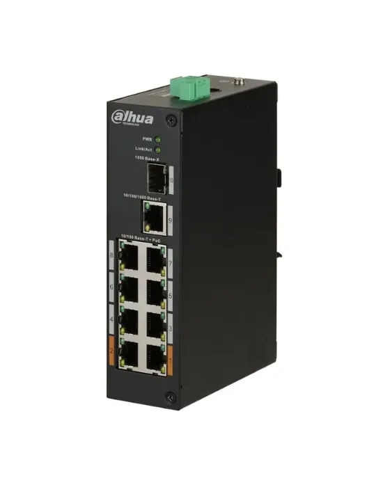 PFS3110-8ET-96: Switch PoE para Redes Seguras y Eficientes