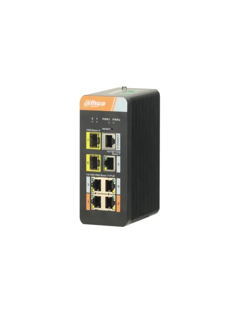 DAHUA PFS4207-4GT-DP: Switch PoE de alto rendimiento