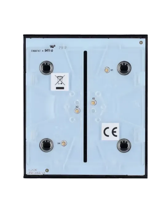 Comodidad y Estilo: Panel Táctil Central para Interruptor de Luz AJAX