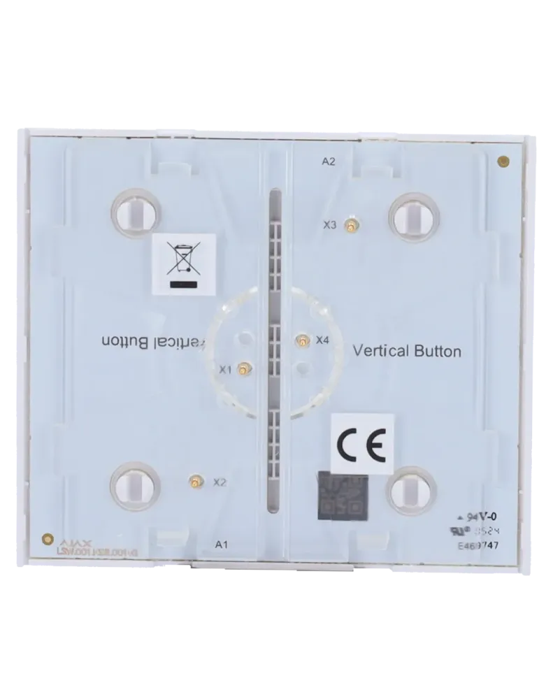 Panel Táctil LED para Interruptor de Luz Vertical AJAX - Compra Ahora