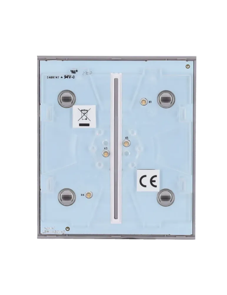 Compra el Panel Táctil Central para Interruptor de Luz Doble AJAX - G