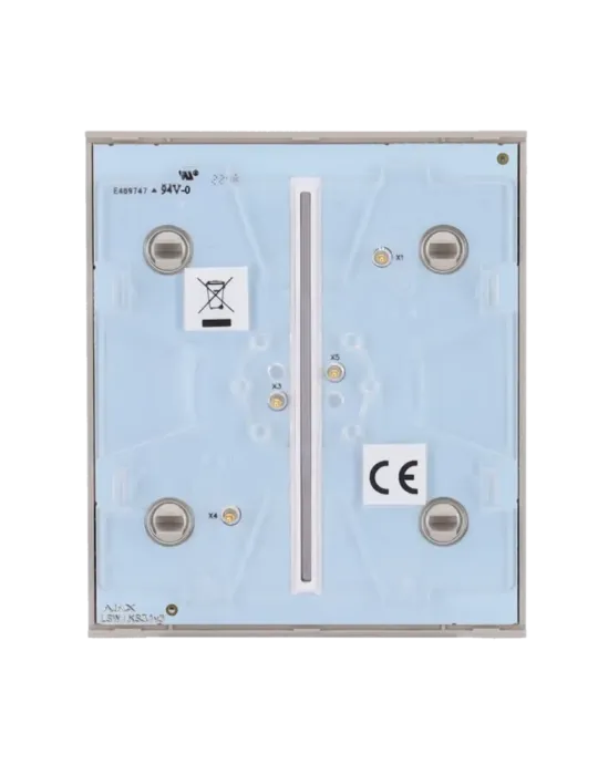 Compra el AJAX AJ-CENTERBUTTON-2G-OLI - Panel Táctil Doble LED Oliva