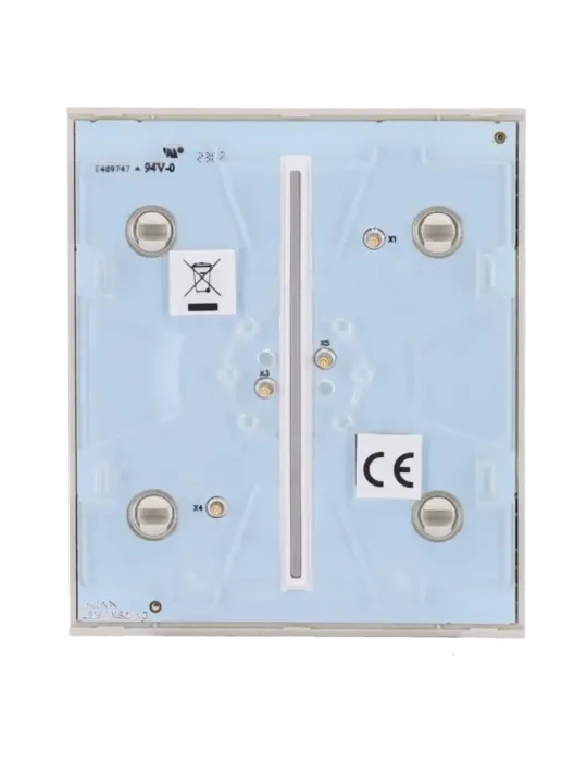 Compra el Panel Táctil LED AJAX en Color Ostra | AJ-CENTERBUTTON-2G-O