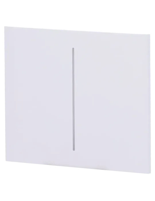 Panel Táctil LED para Interruptor de Luz Doble Vertical AJAX - Atrapa