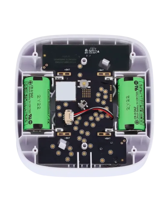Ajax Detector de CO Inalámbrico 868 MHz Jeweller - Protección contra