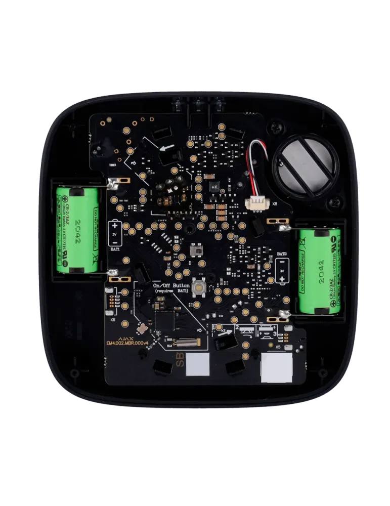 Ajax Detector de Humo y Sensor de Temperatura - Monitoreo Avanzado de