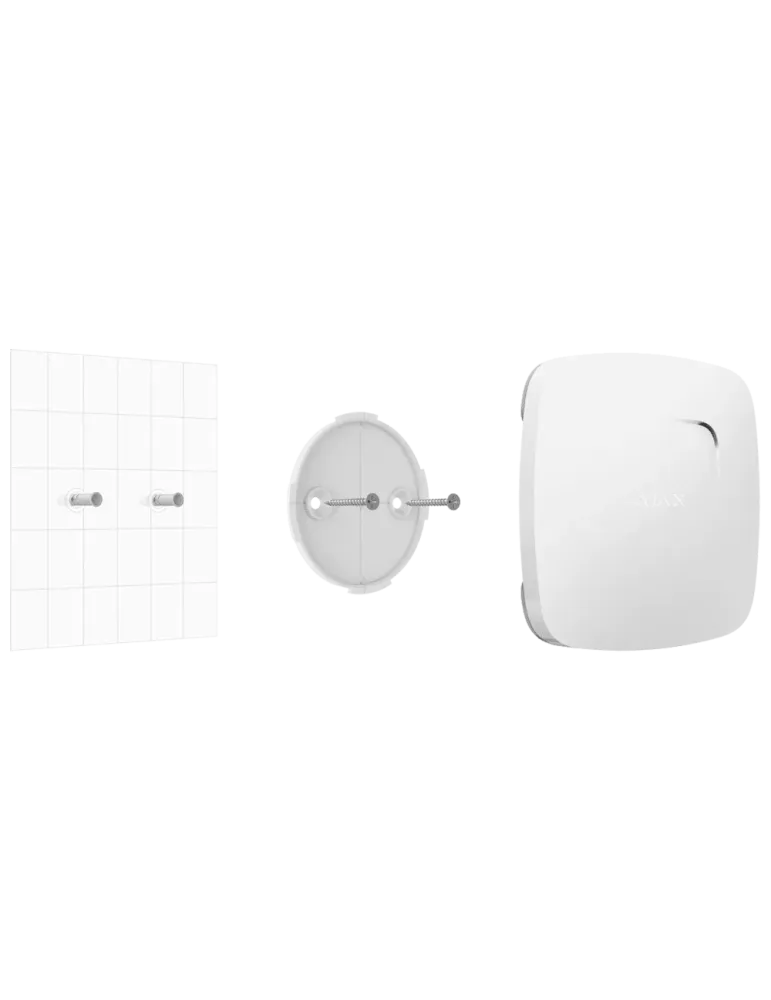Detector de Humo y Sensor de Temperatura Ajax