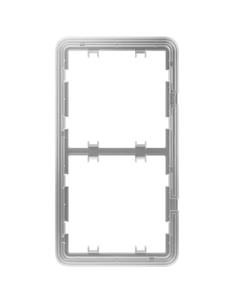 AJ-FRAME-2-VERT de AJAX: Marco Vertical para Dos Interruptores - Efic