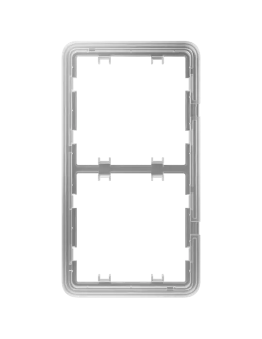 AJ-FRAME-2-VERT de AJAX: Marco Vertical para Dos Interruptores - Efic
