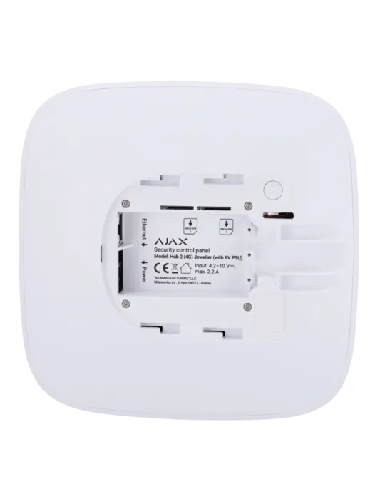 Central de alarma AJAX con comunicación Ethernet y 4G - AJAX