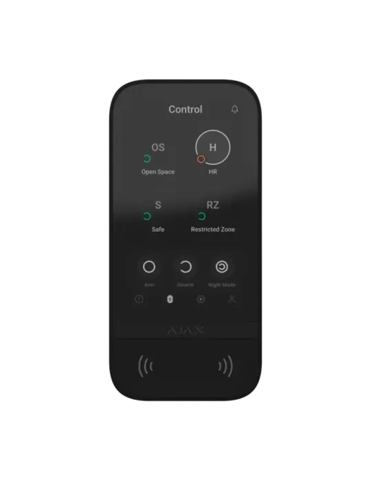 AJAX - Teclado táctil con lector RFID para seguridad avanzada