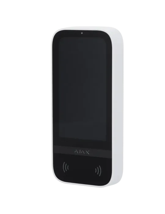 AJ-KEYPADTOUCHSCREEN-W: Teclado Táctil Ajax con Lector RFID