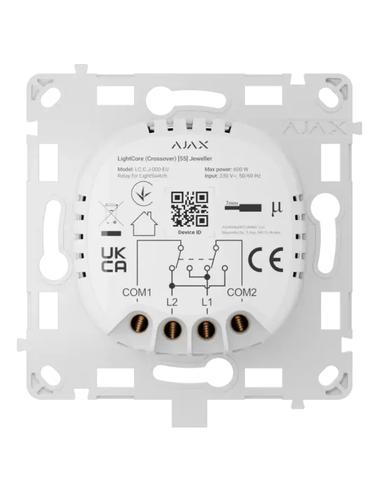 AJAX: Interruptor de Luz Inteligente de Cruce Bidireccional