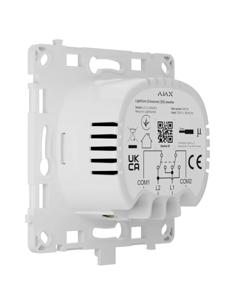 AJAX: Interruptor de Luz Inteligente de Cruce Bidireccional