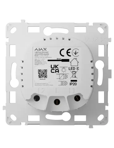 AJAX: Relé para Interruptor de Luz Inteligente Regulable Vertical