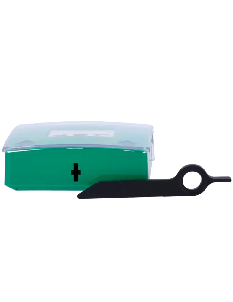 Compra Botón Manual Call Point Inalámbrico Green AJAX - Mejor Precio