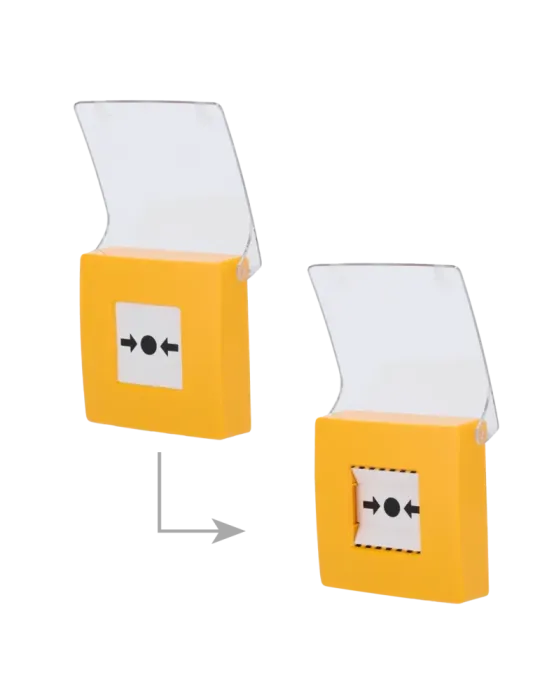 Comprar Botón Manual de Alarma de Incendio Inalámbrico AJAX Amarillo
