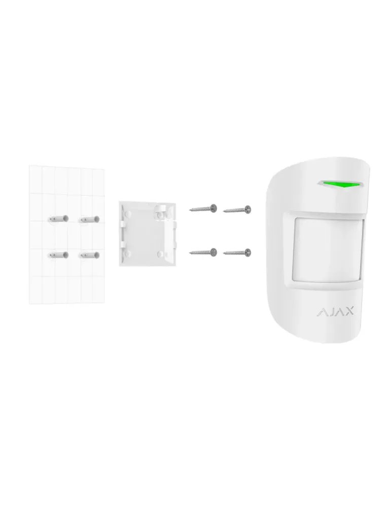 Detector AJ-MOTIONPROTECTPLUS-W PIR Doble Tecnología Ajax