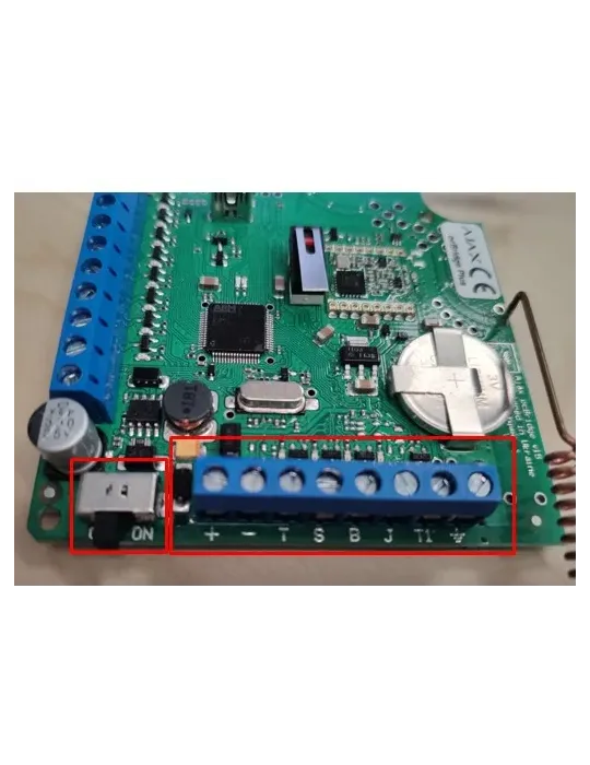 Módulo de Integración para Dispositivos Ajax con Central Cableada