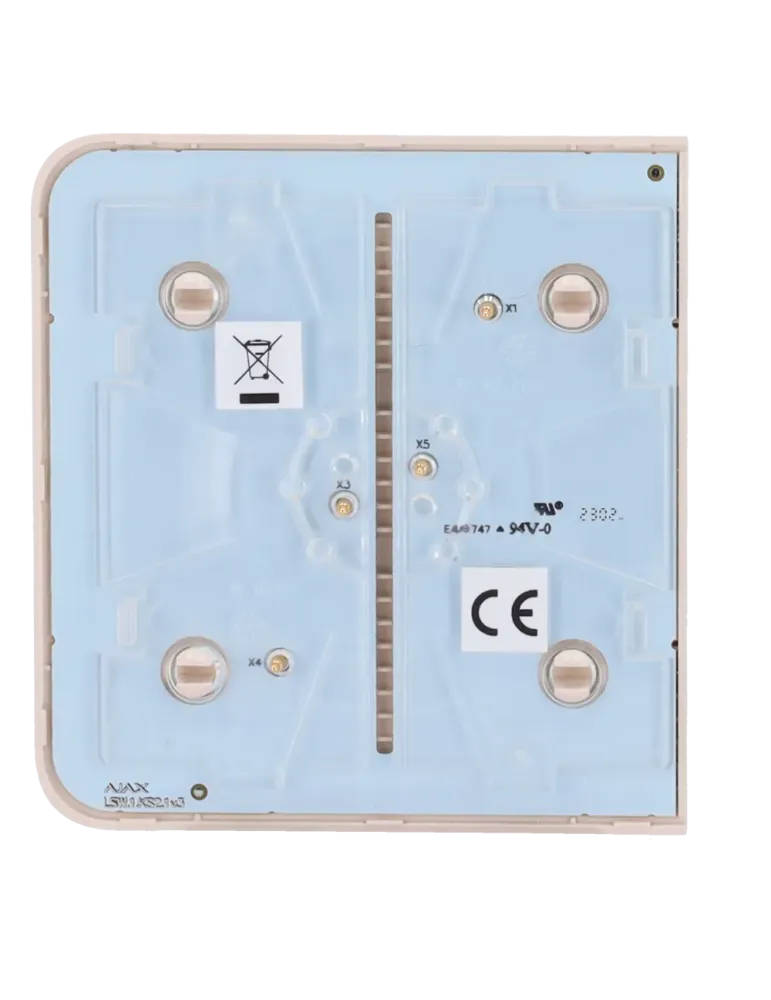 Compra el Panel Táctil Lateral de Interruptor de Luz AJAX - Función s