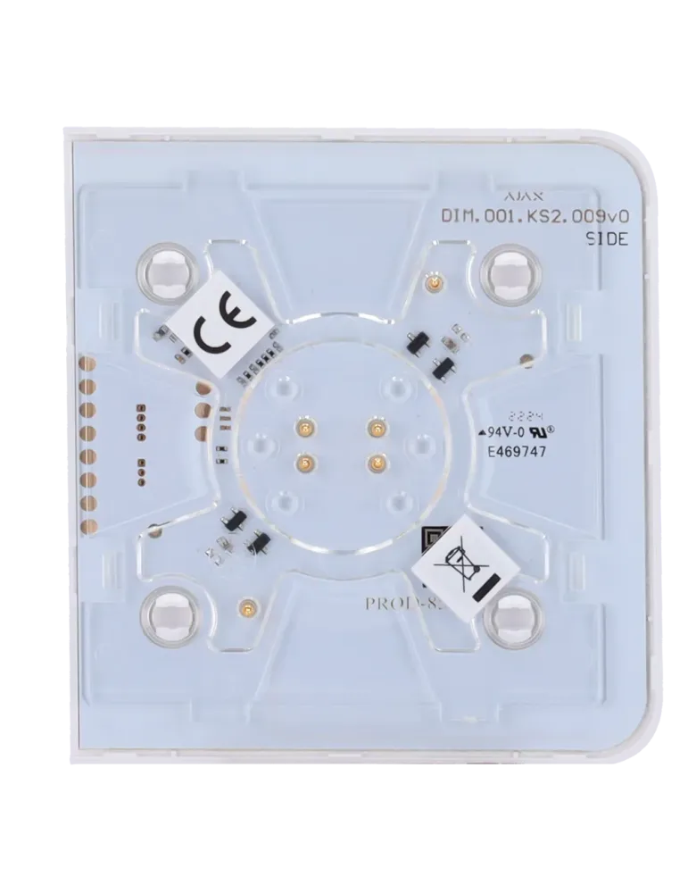 Compra el Panel táctil lateral para interruptor de luz regulable AJAX