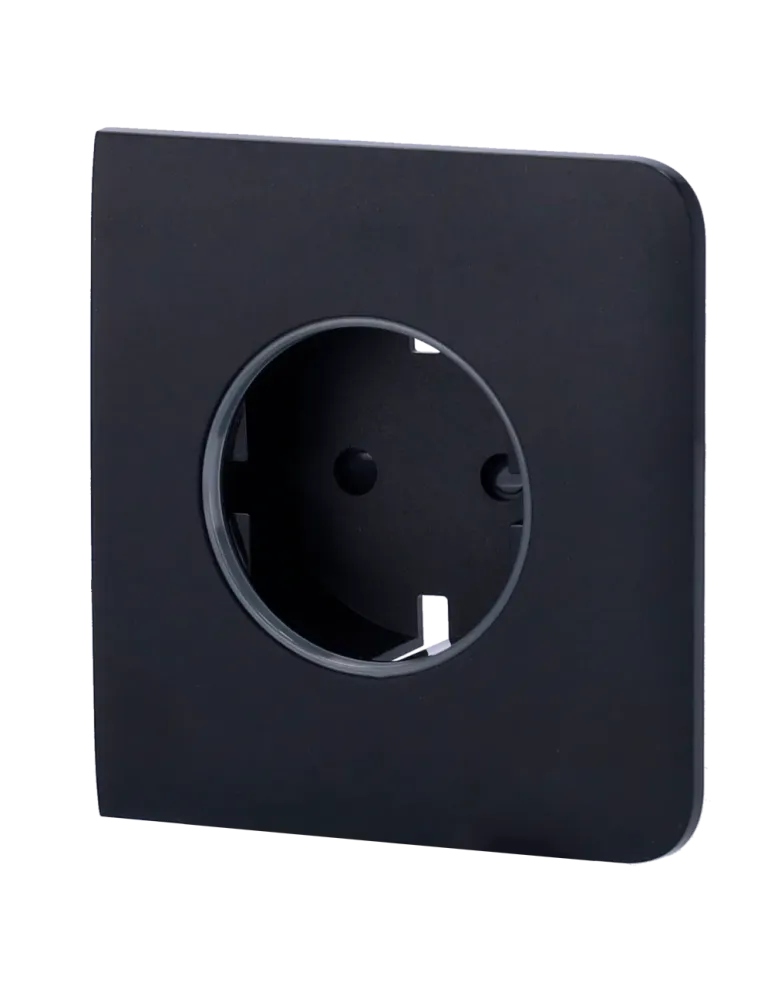 Cubierta Lateral Inteligente AJAX para Enchufe Tipo F | Control LED T