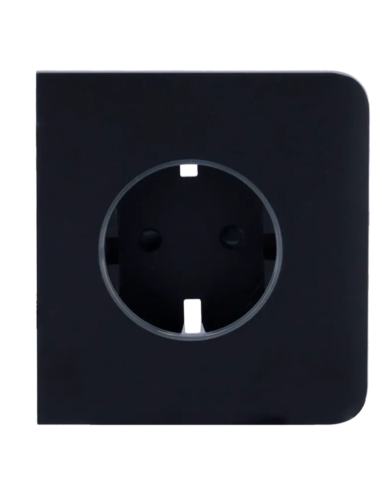 Cubierta Lateral Inteligente AJAX para Enchufe Tipo F | Control LED T