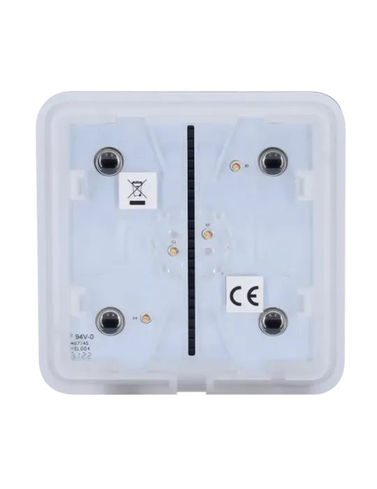 Panel Táctil LED para Interruptor de Luz AJAX - Funcionamiento Sin Co